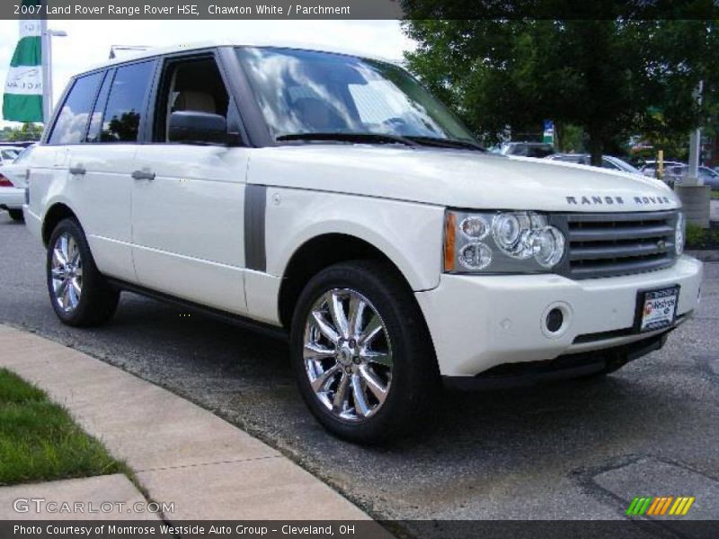 Chawton White / Parchment 2007 Land Rover Range Rover HSE
