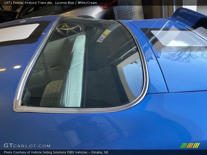 Lucerne Blue / White/Cream 1971 Pontiac Firebird Trans Am