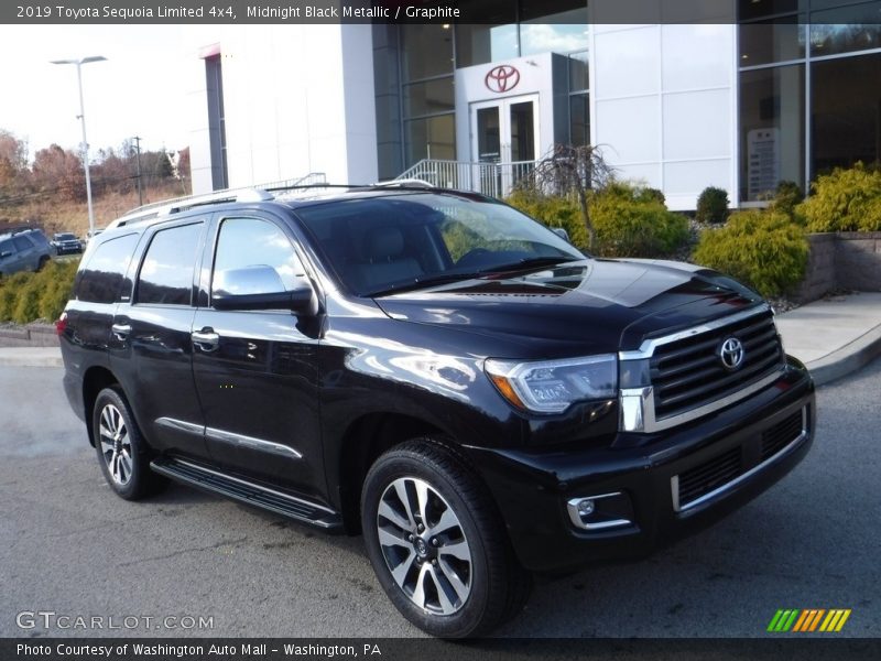 Midnight Black Metallic / Graphite 2019 Toyota Sequoia Limited 4x4