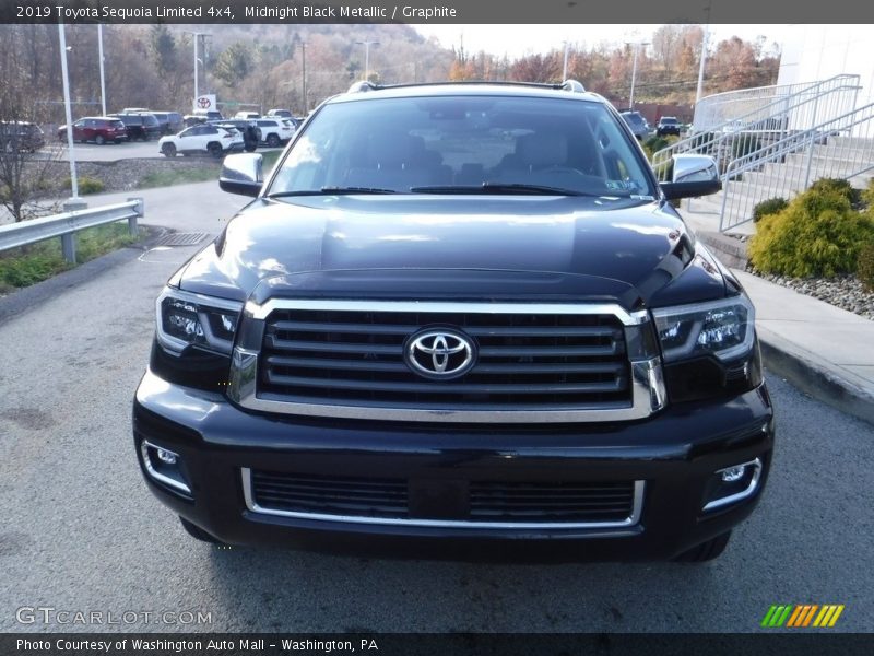 Midnight Black Metallic / Graphite 2019 Toyota Sequoia Limited 4x4