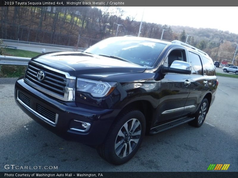 Midnight Black Metallic / Graphite 2019 Toyota Sequoia Limited 4x4