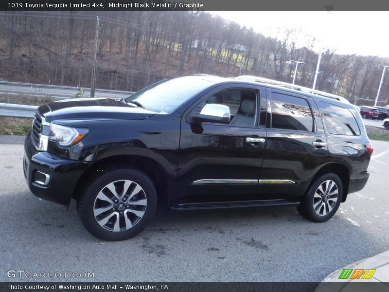 Midnight Black Metallic / Graphite 2019 Toyota Sequoia Limited 4x4