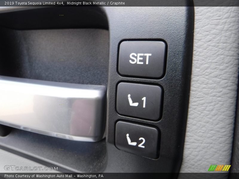 Midnight Black Metallic / Graphite 2019 Toyota Sequoia Limited 4x4