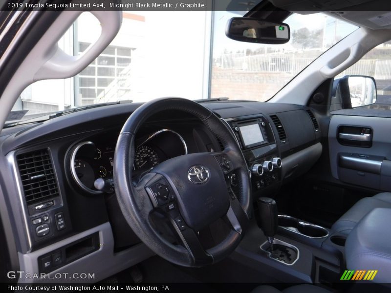 Midnight Black Metallic / Graphite 2019 Toyota Sequoia Limited 4x4
