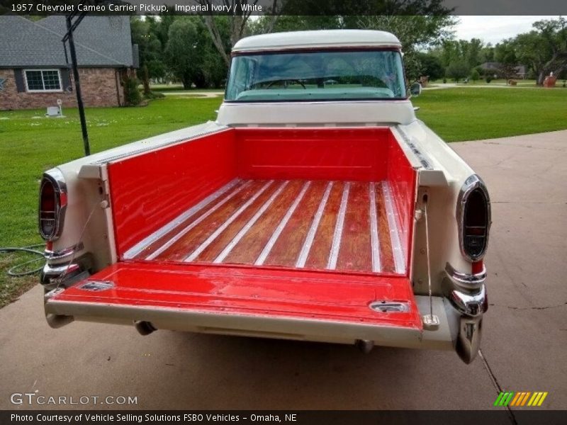 Imperial Ivory / White 1957 Chevrolet Cameo Carrier Pickup