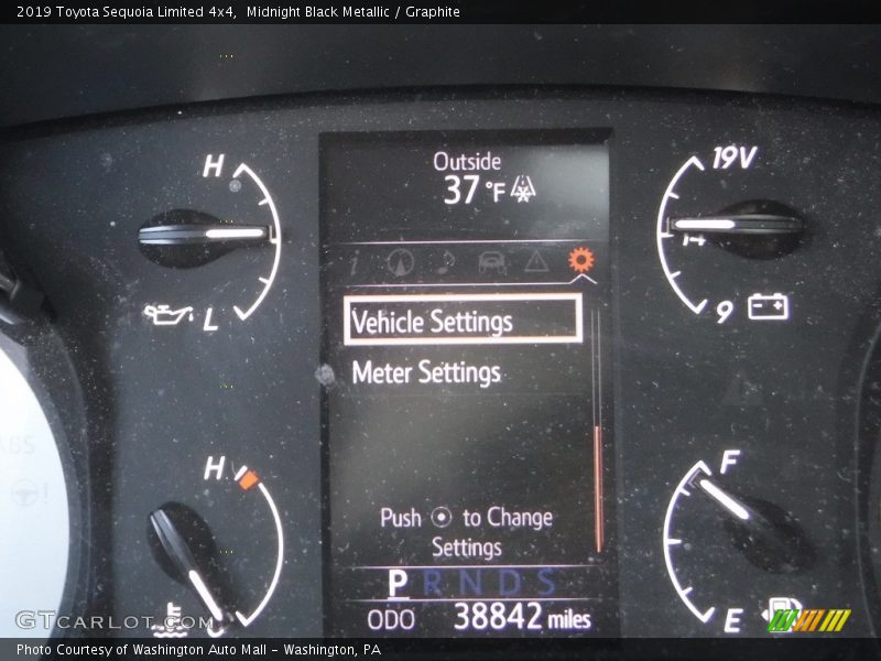 Midnight Black Metallic / Graphite 2019 Toyota Sequoia Limited 4x4