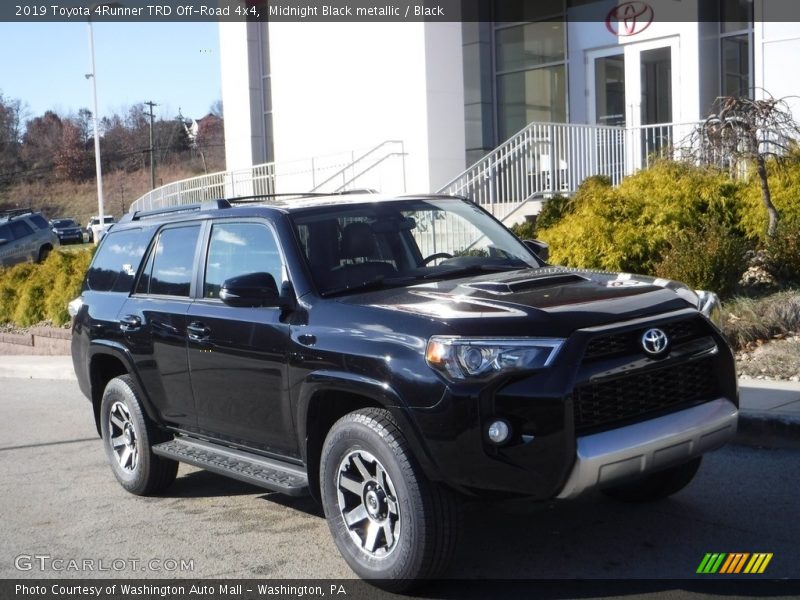 Midnight Black metallic / Black 2019 Toyota 4Runner TRD Off-Road 4x4