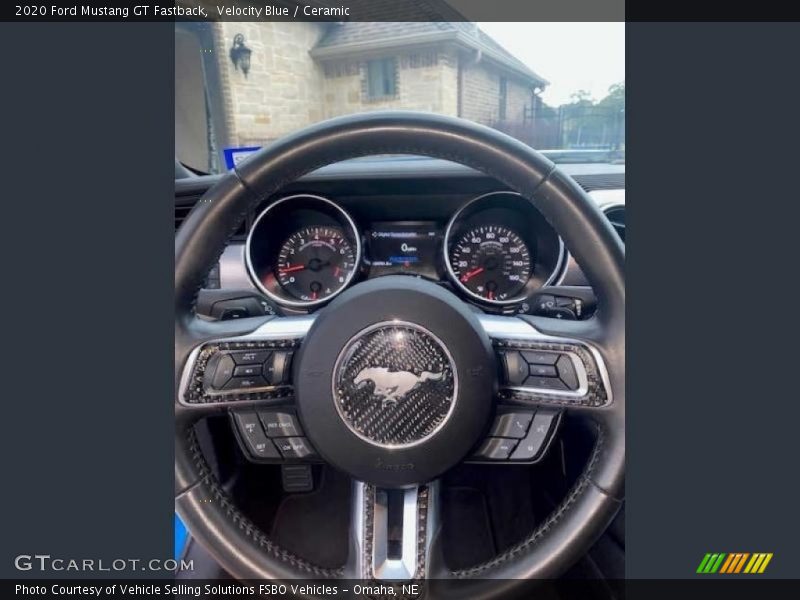 Velocity Blue / Ceramic 2020 Ford Mustang GT Fastback
