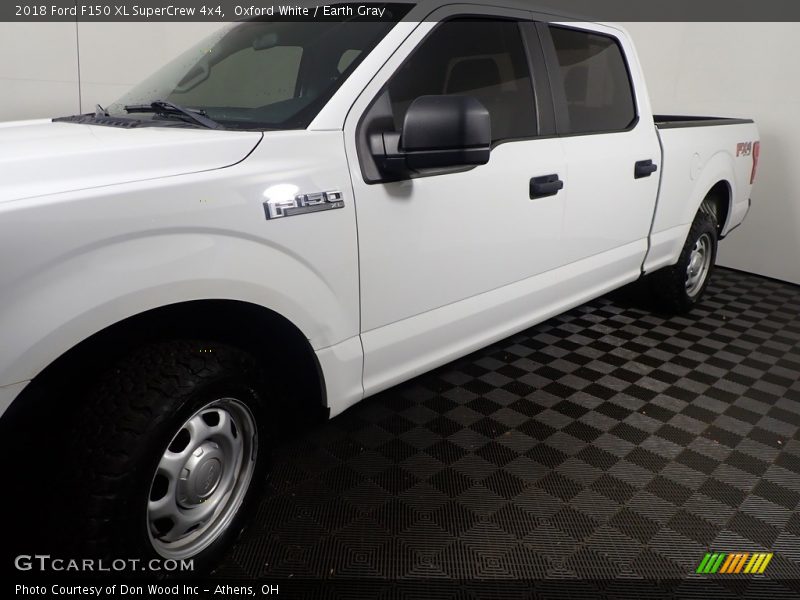 Oxford White / Earth Gray 2018 Ford F150 XL SuperCrew 4x4