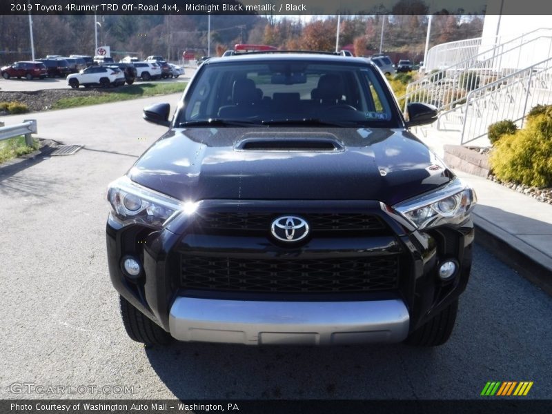 Midnight Black metallic / Black 2019 Toyota 4Runner TRD Off-Road 4x4