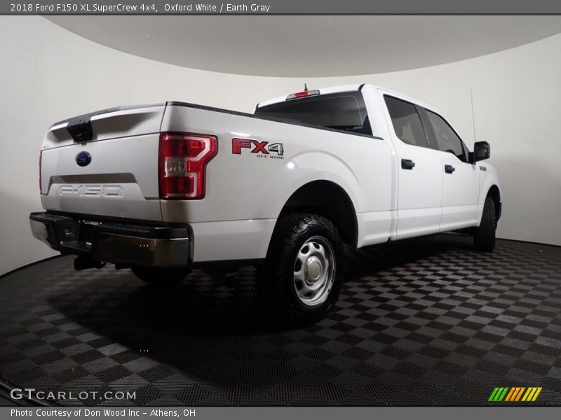 Oxford White / Earth Gray 2018 Ford F150 XL SuperCrew 4x4