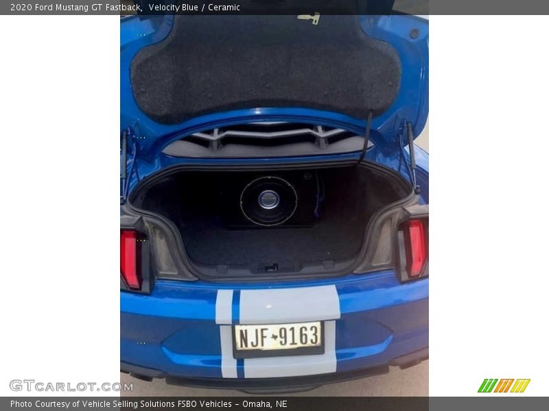 Velocity Blue / Ceramic 2020 Ford Mustang GT Fastback