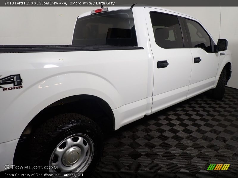 Oxford White / Earth Gray 2018 Ford F150 XL SuperCrew 4x4