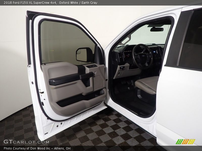 Oxford White / Earth Gray 2018 Ford F150 XL SuperCrew 4x4