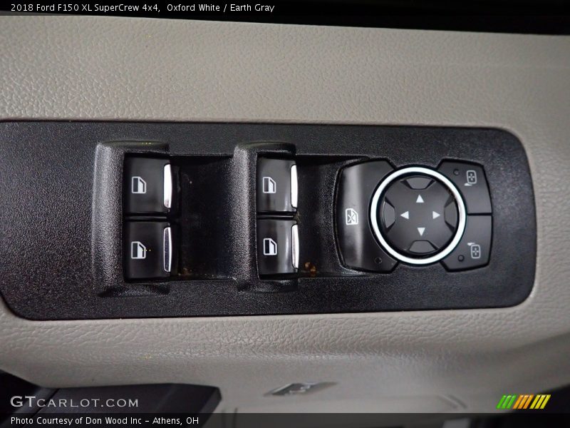 Oxford White / Earth Gray 2018 Ford F150 XL SuperCrew 4x4