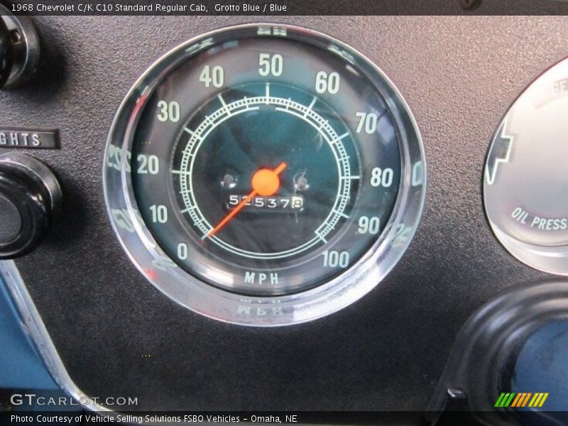  1968 C/K C10 Standard Regular Cab C10 Standard Regular Cab Gauges