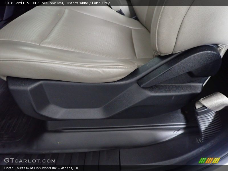 Oxford White / Earth Gray 2018 Ford F150 XL SuperCrew 4x4