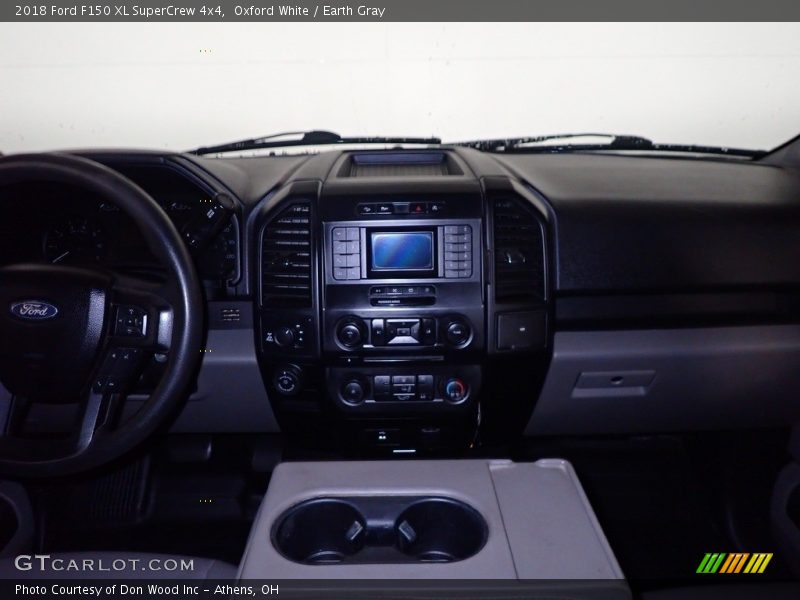 Oxford White / Earth Gray 2018 Ford F150 XL SuperCrew 4x4