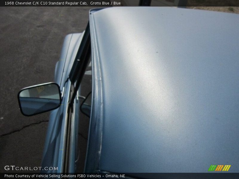 Grotto Blue / Blue 1968 Chevrolet C/K C10 Standard Regular Cab
