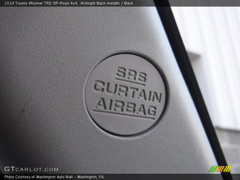 Midnight Black metallic / Black 2019 Toyota 4Runner TRD Off-Road 4x4