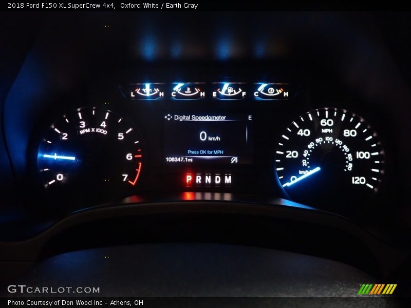 Oxford White / Earth Gray 2018 Ford F150 XL SuperCrew 4x4