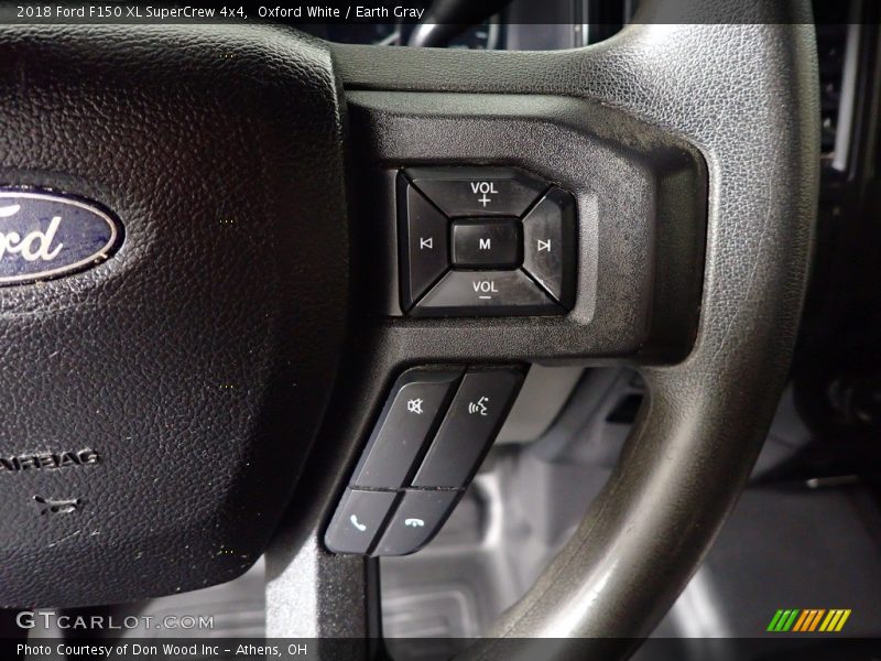 Oxford White / Earth Gray 2018 Ford F150 XL SuperCrew 4x4