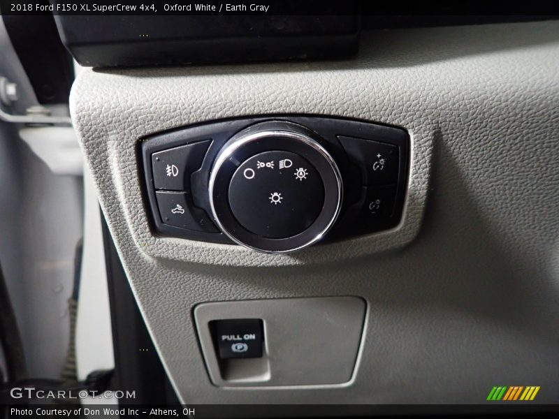 Oxford White / Earth Gray 2018 Ford F150 XL SuperCrew 4x4