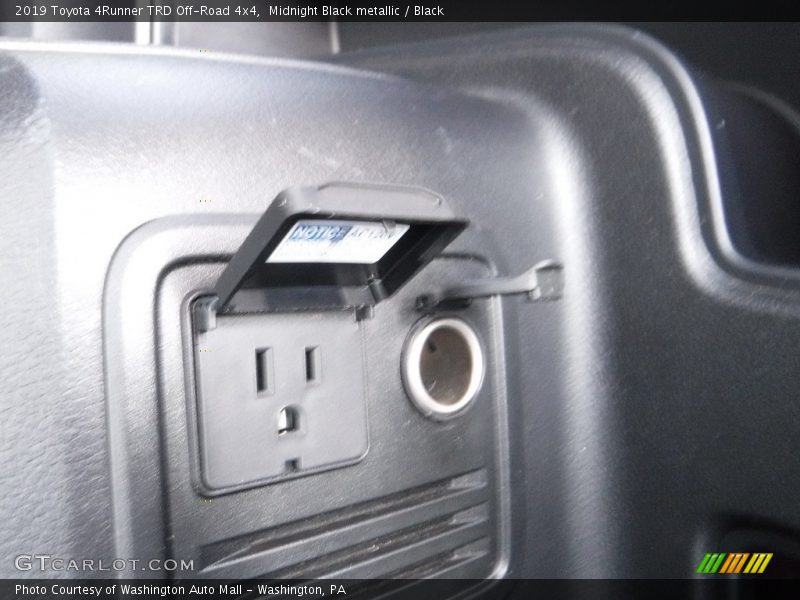 Midnight Black metallic / Black 2019 Toyota 4Runner TRD Off-Road 4x4