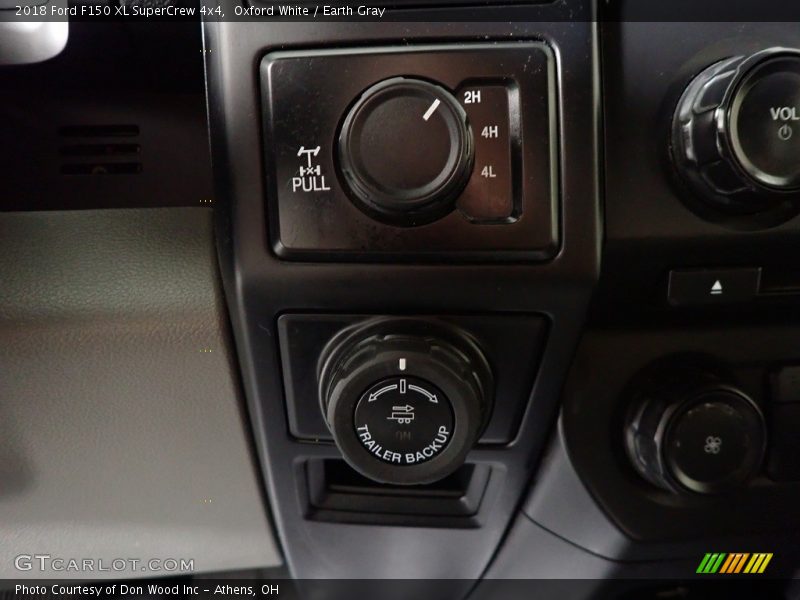 Oxford White / Earth Gray 2018 Ford F150 XL SuperCrew 4x4