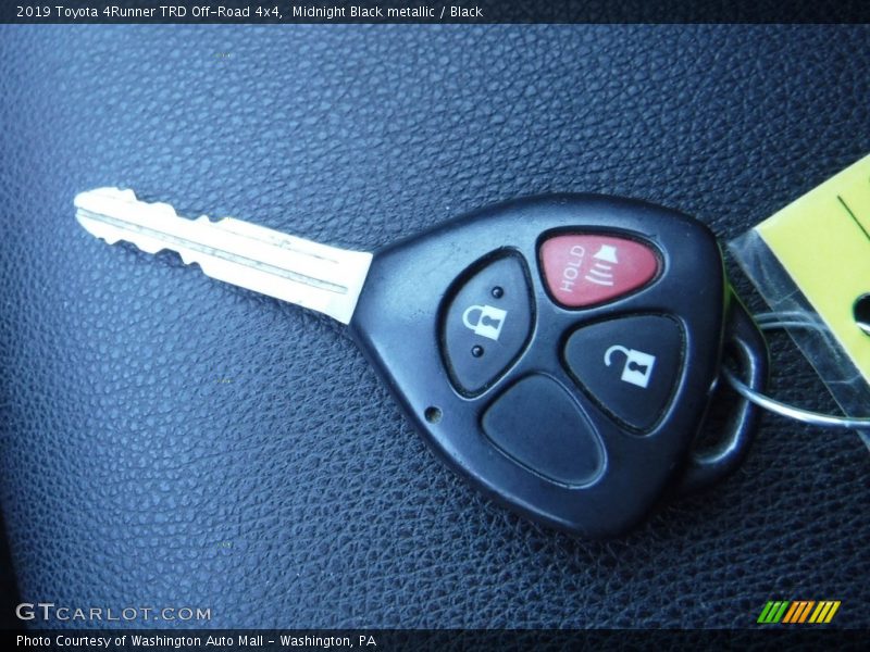 Midnight Black metallic / Black 2019 Toyota 4Runner TRD Off-Road 4x4