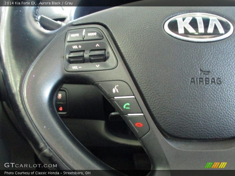 Aurora Black / Gray 2014 Kia Forte EX