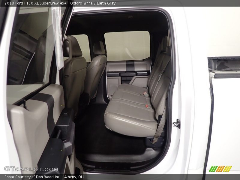 Oxford White / Earth Gray 2018 Ford F150 XL SuperCrew 4x4