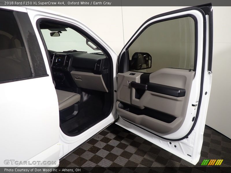 Oxford White / Earth Gray 2018 Ford F150 XL SuperCrew 4x4