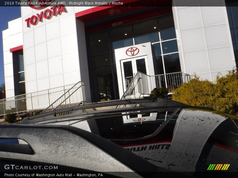 Midnight Black Metallic / Mocha 2019 Toyota RAV4 Adventure AWD