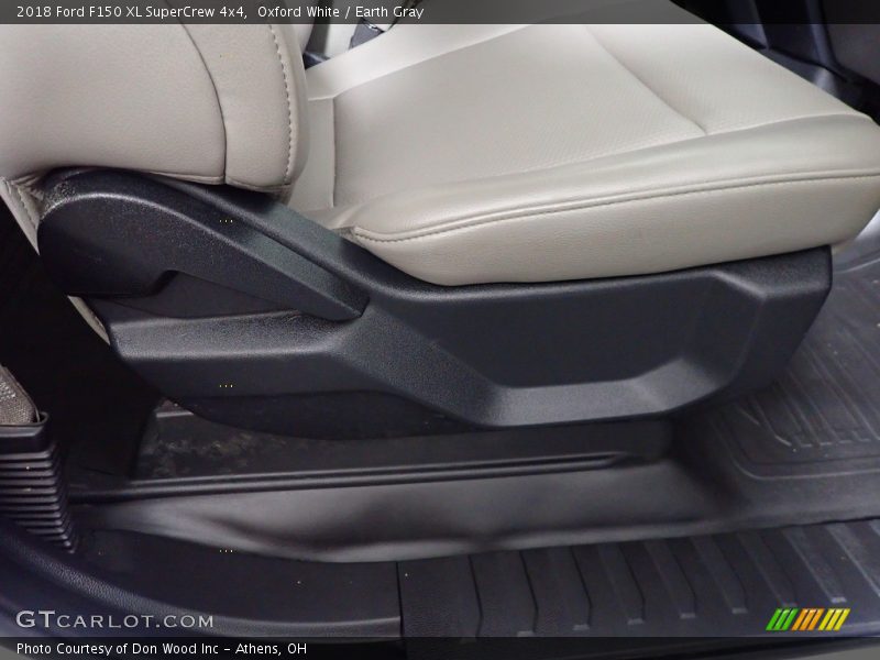 Oxford White / Earth Gray 2018 Ford F150 XL SuperCrew 4x4