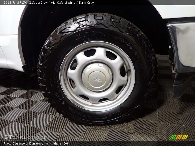 Oxford White / Earth Gray 2018 Ford F150 XL SuperCrew 4x4