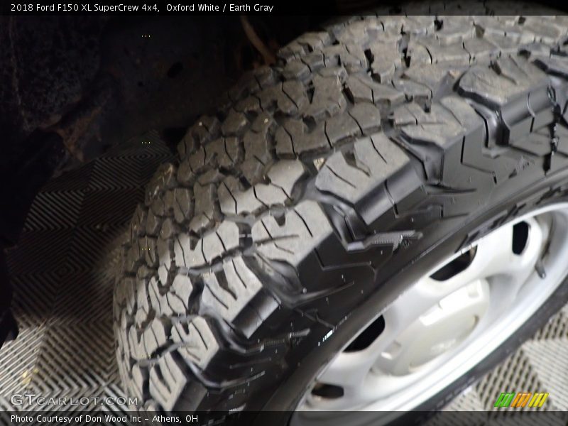 Oxford White / Earth Gray 2018 Ford F150 XL SuperCrew 4x4