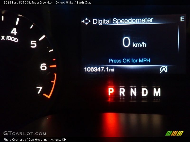 Oxford White / Earth Gray 2018 Ford F150 XL SuperCrew 4x4