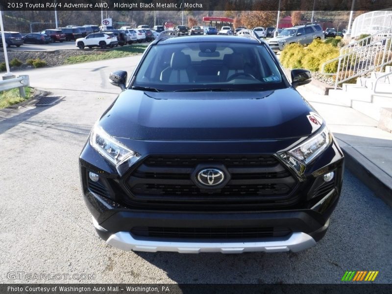 Midnight Black Metallic / Mocha 2019 Toyota RAV4 Adventure AWD