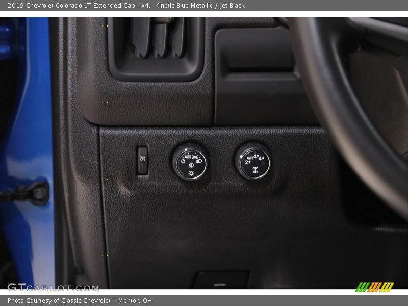 Kinetic Blue Metallic / Jet Black 2019 Chevrolet Colorado LT Extended Cab 4x4