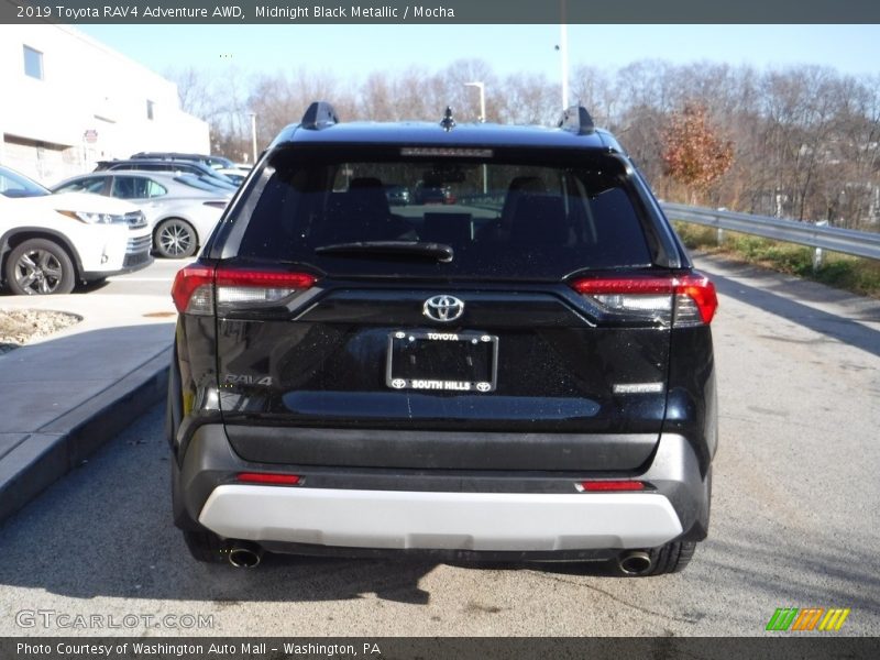 Midnight Black Metallic / Mocha 2019 Toyota RAV4 Adventure AWD
