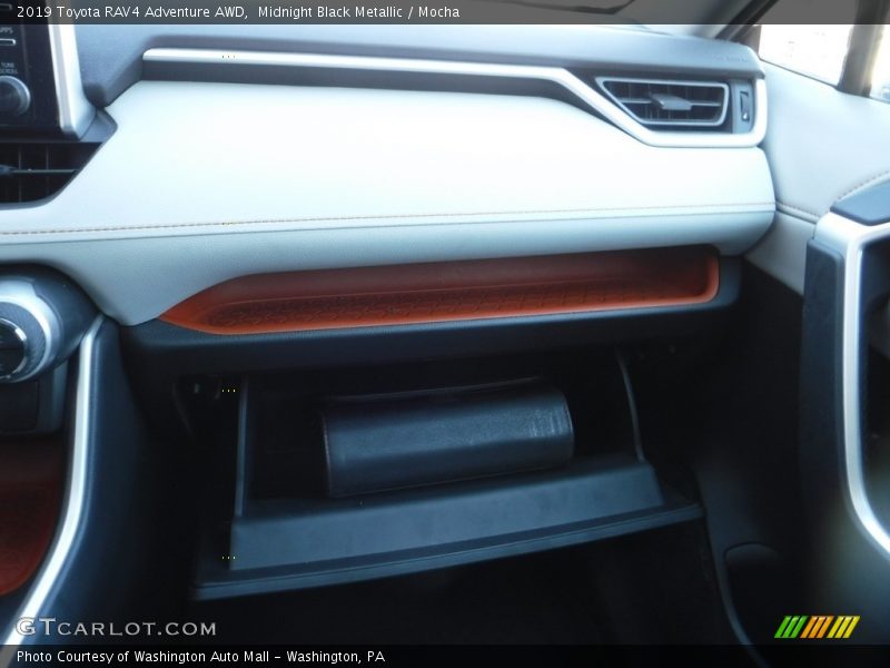 Midnight Black Metallic / Mocha 2019 Toyota RAV4 Adventure AWD