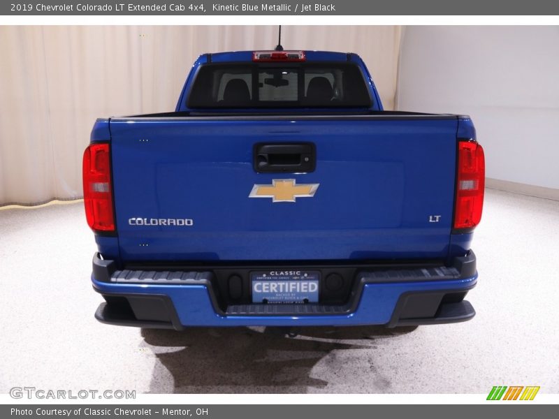 Kinetic Blue Metallic / Jet Black 2019 Chevrolet Colorado LT Extended Cab 4x4