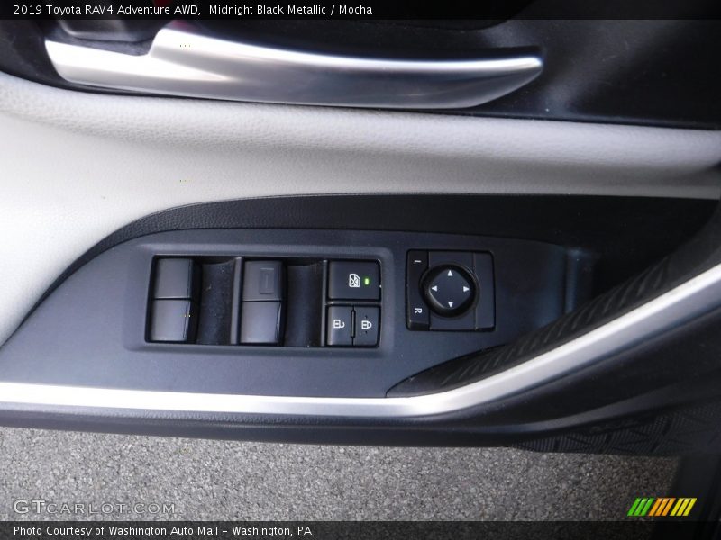Midnight Black Metallic / Mocha 2019 Toyota RAV4 Adventure AWD