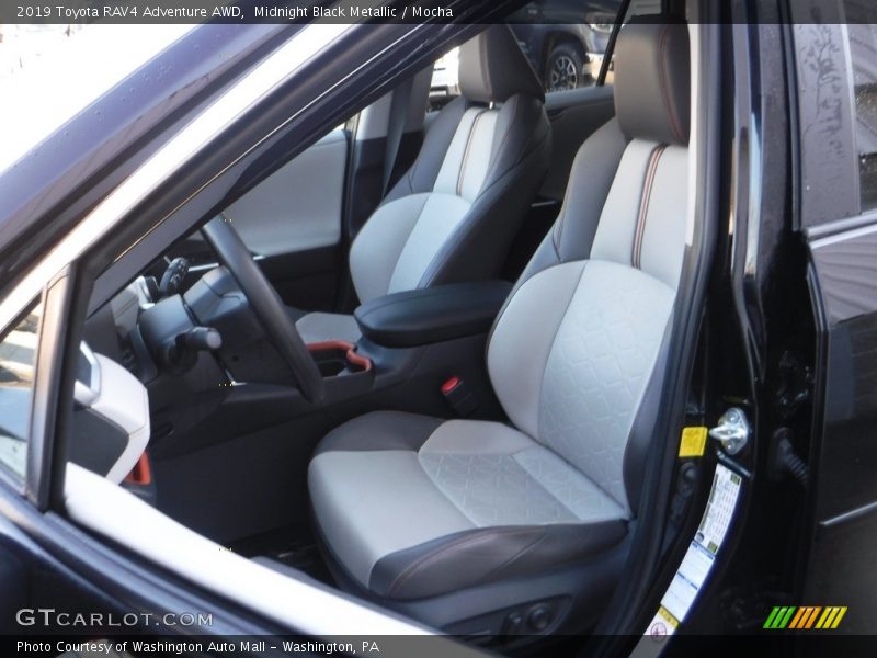 Midnight Black Metallic / Mocha 2019 Toyota RAV4 Adventure AWD