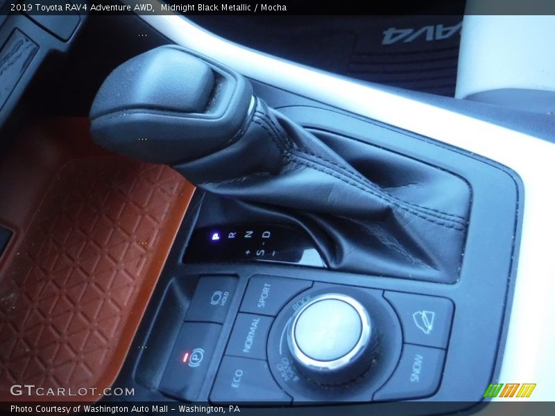 Midnight Black Metallic / Mocha 2019 Toyota RAV4 Adventure AWD