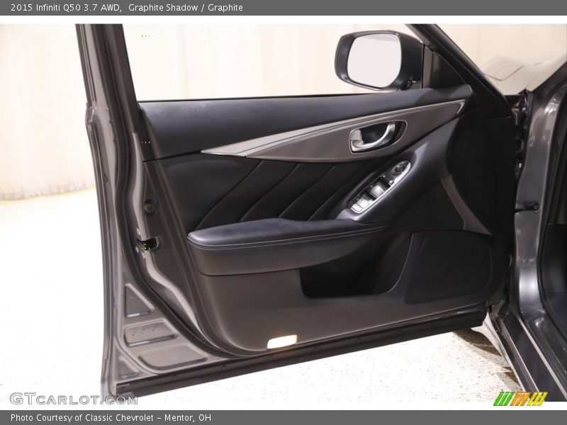 Graphite Shadow / Graphite 2015 Infiniti Q50 3.7 AWD