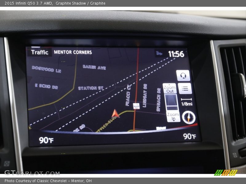 Graphite Shadow / Graphite 2015 Infiniti Q50 3.7 AWD