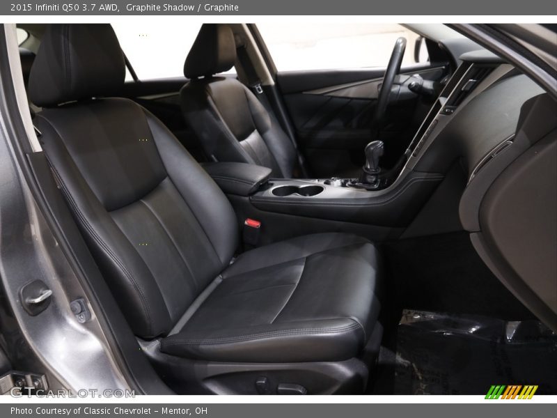 Graphite Shadow / Graphite 2015 Infiniti Q50 3.7 AWD
