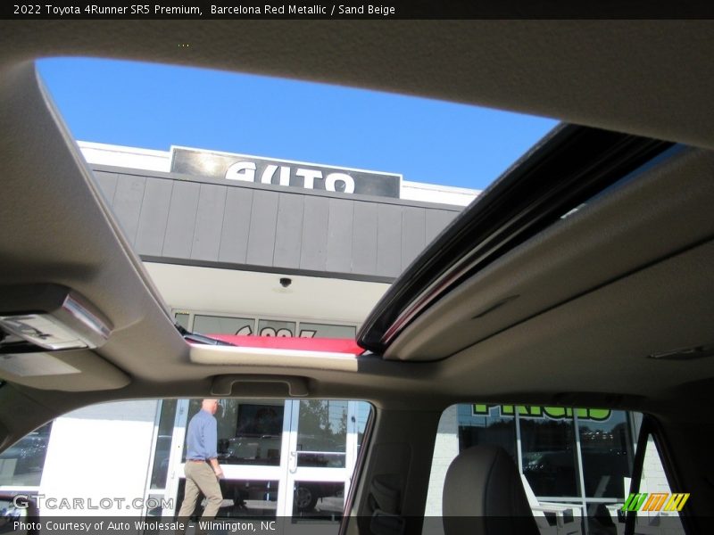 Barcelona Red Metallic / Sand Beige 2022 Toyota 4Runner SR5 Premium
